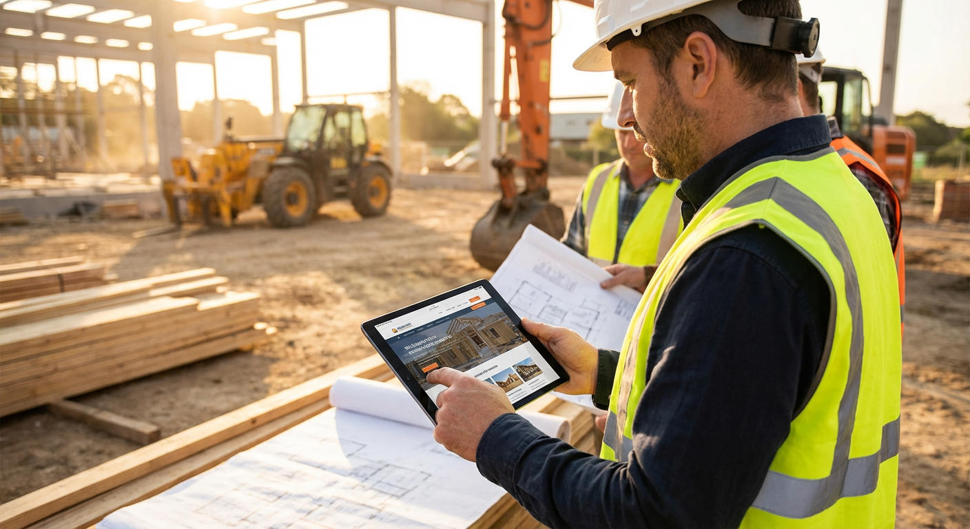Construction Company Websites: Build Trust Before You Build