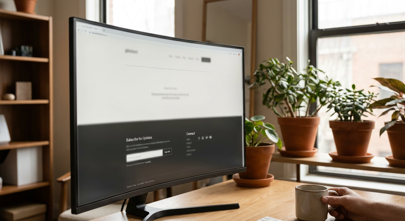 Footer Design: The Most Underrated Conversion Zone