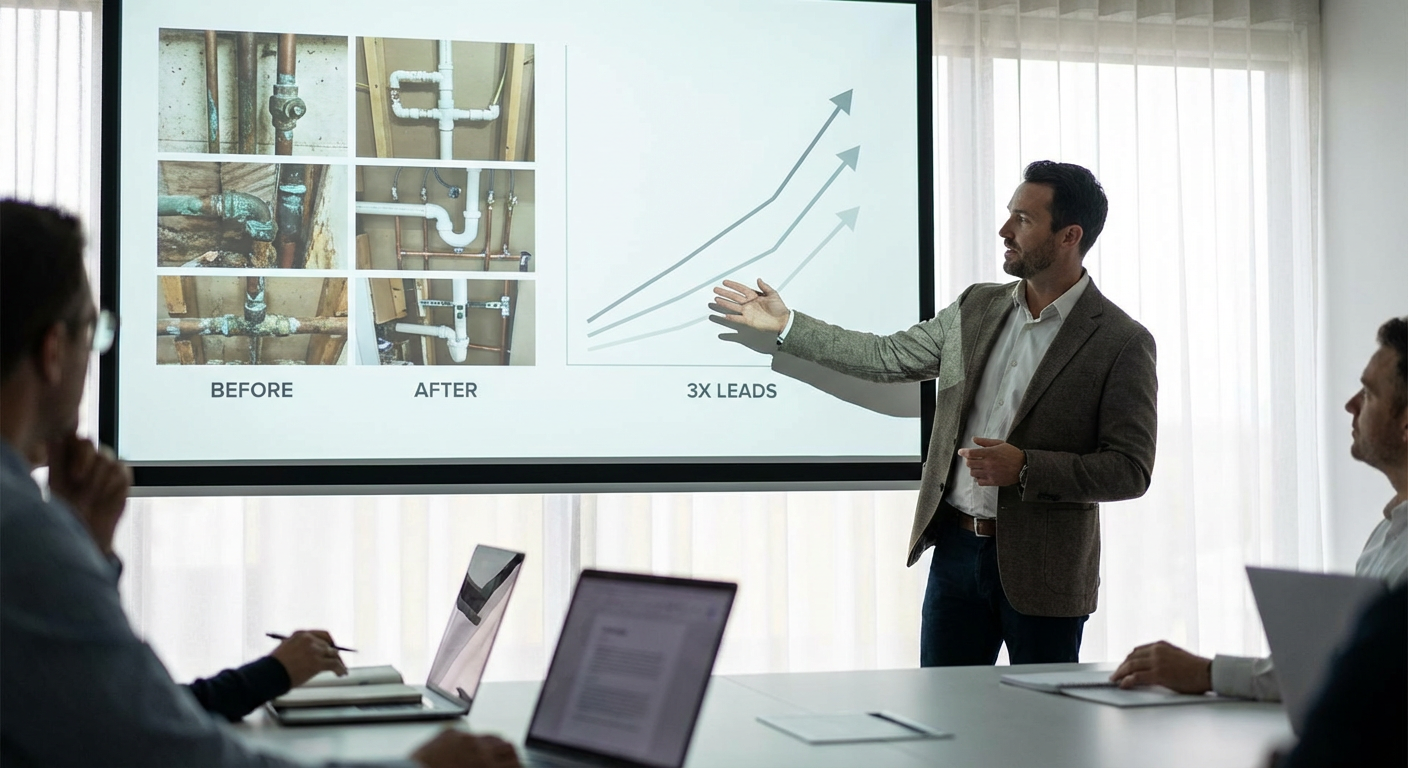 How a Plumber Tripled Leads With a Real Website