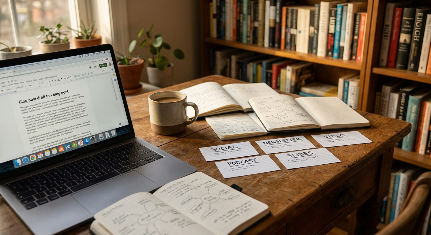 How to Repurpose One Blog Post into Five Pieces of Content How to Repurpose One Blog Post into Five Pieces of Content — FunnelDonkey | Content Marketing