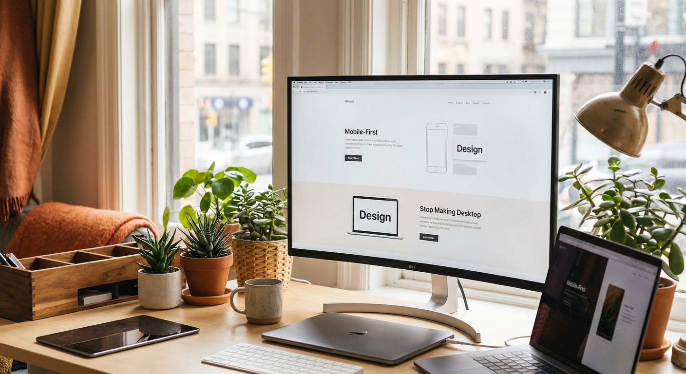 Mobile-First Design: Stop Making Desktop Sites That Shrink