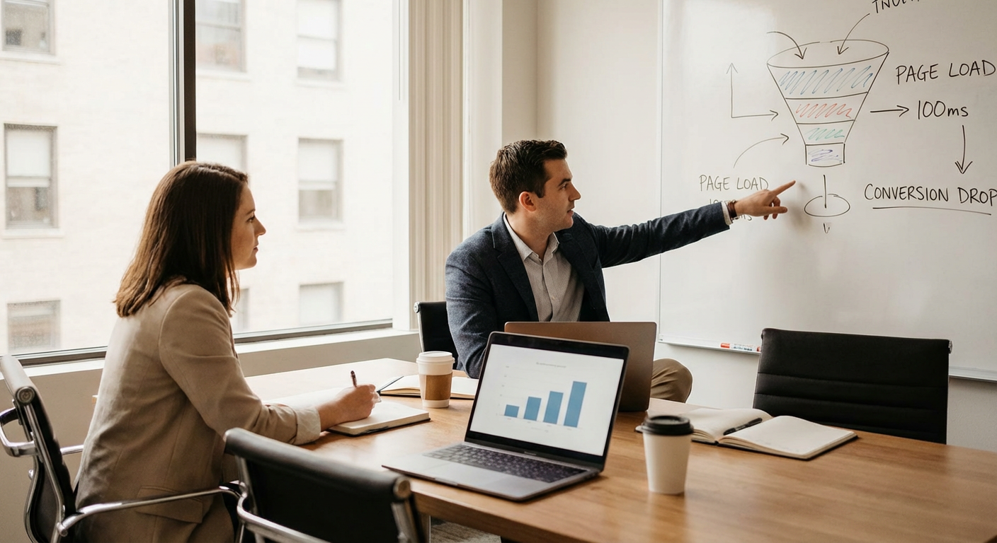 Page Speed and Conversions: The Millisecond Tax