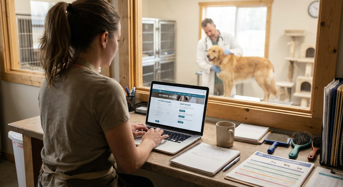 Pet Service Websites: Groomers, Vets, and Boarding