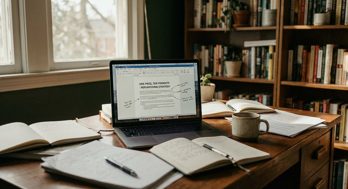 Repurposing Content: One Piece, Ten Formats