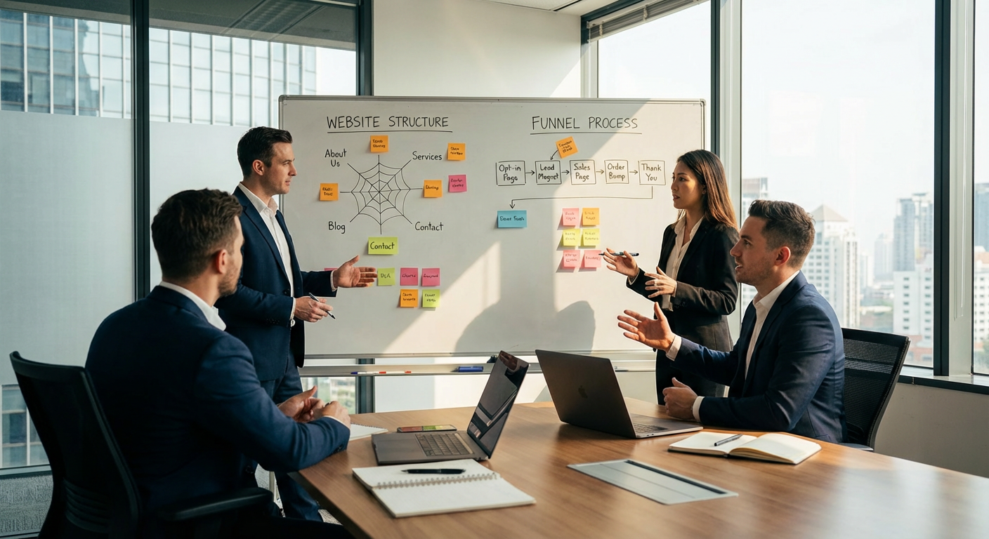 The Difference Between a Website and a Funnel