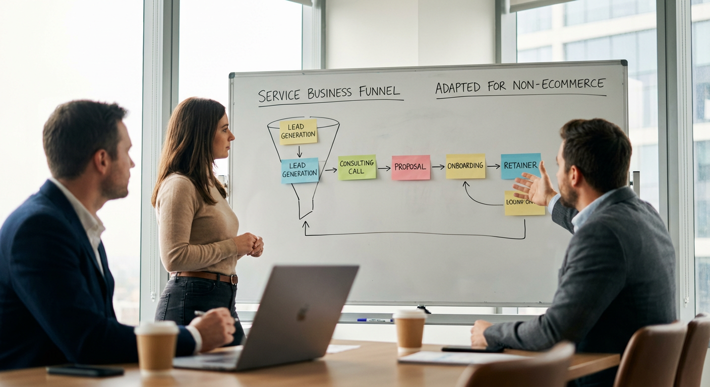 The Service Business Funnel: Adapted for Non-Ecommerce