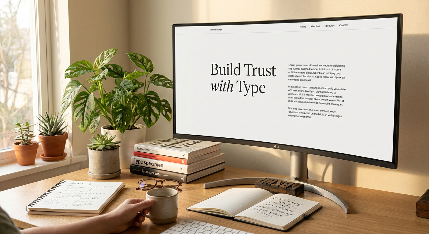 Typography on the Web: Fonts That Build Trust Typography on the Web: Fonts That Build Trust — FunnelDonkey | Web Design