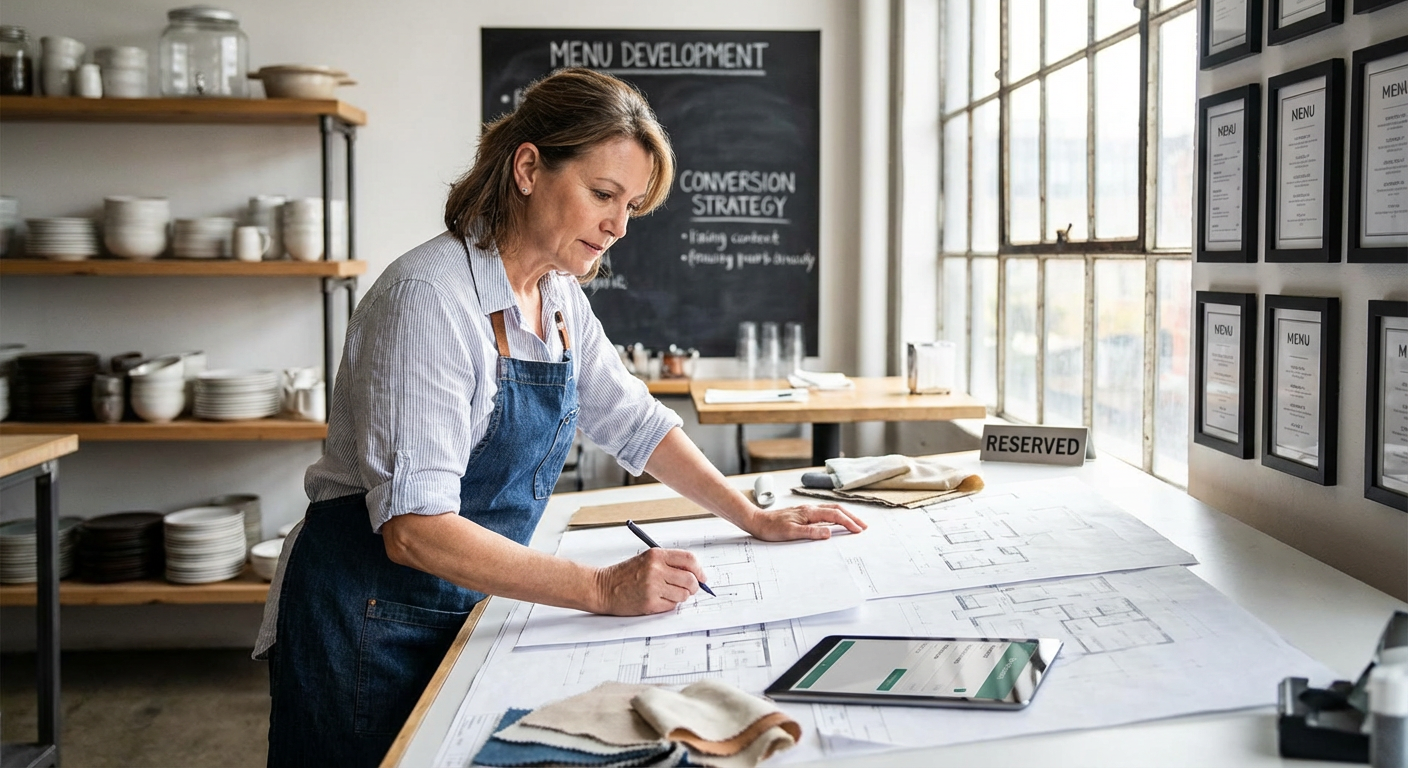 Web Design for Restaurants: Menus, Reservations, and Conversions