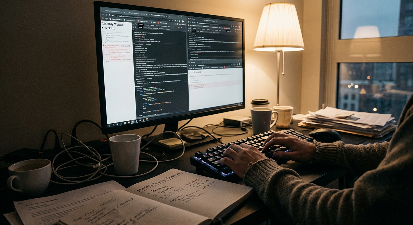 Website Maintenance Checklist: What to Do Monthly to Prevent Disaster — FunnelDonkey | DIY Website Pitfalls