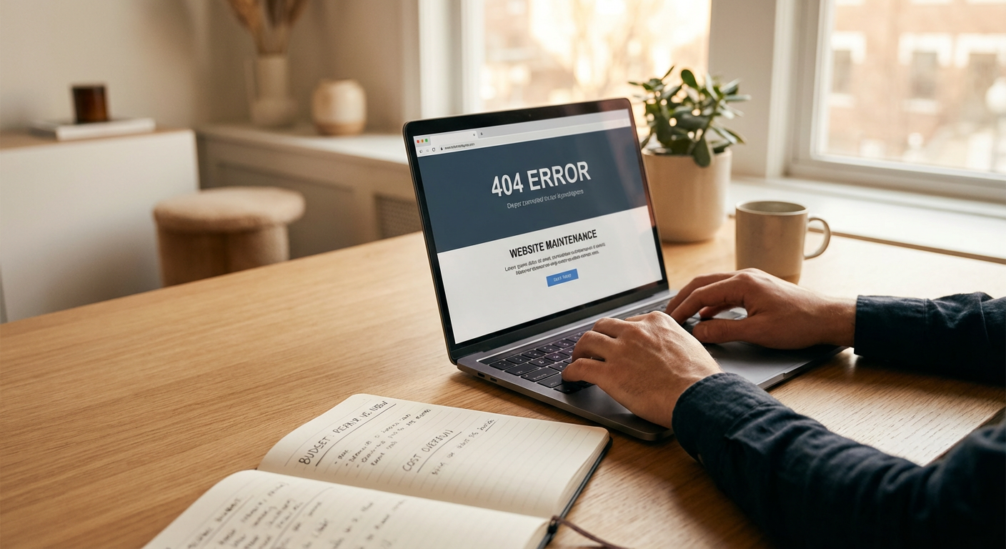 When Fixing Your Old Website Costs More Than Building New