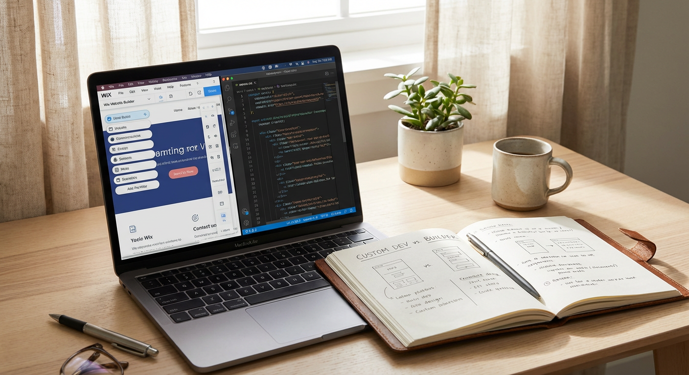 Wix vs Custom Website: The Honest Comparison